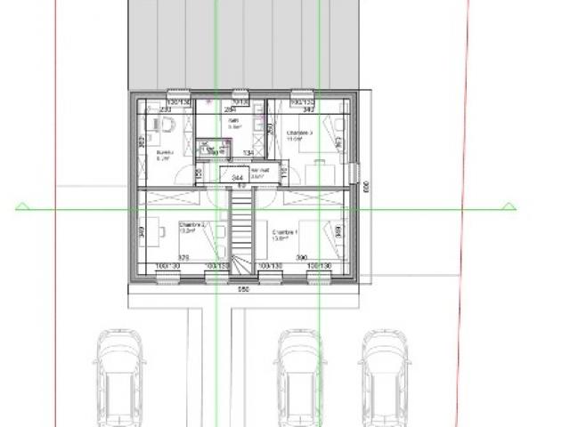 Lefebvre : Projet en cours : Habitation unifamiliale 76m² au sol