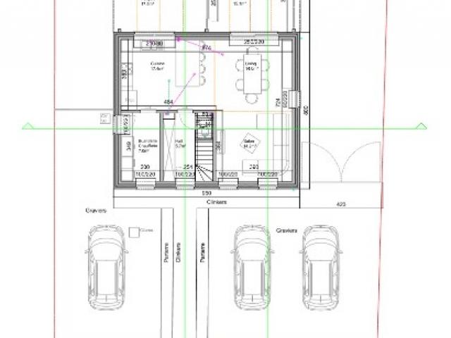 Lefebvre : Projet en cours : Habitation unifamiliale 76m² au sol